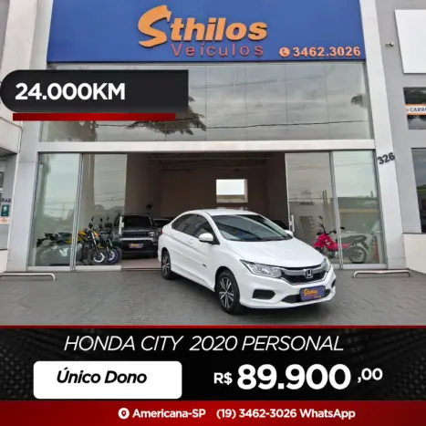 HONDA City Sedan 1.5 16V 4P PERSONAL FLEX AUTOM�TICO, Foto 1