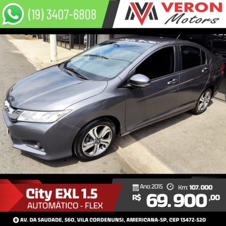 HONDA City Sedan 1.5 16V 4P EXL FLEX AUTOM�TICO, Foto 1