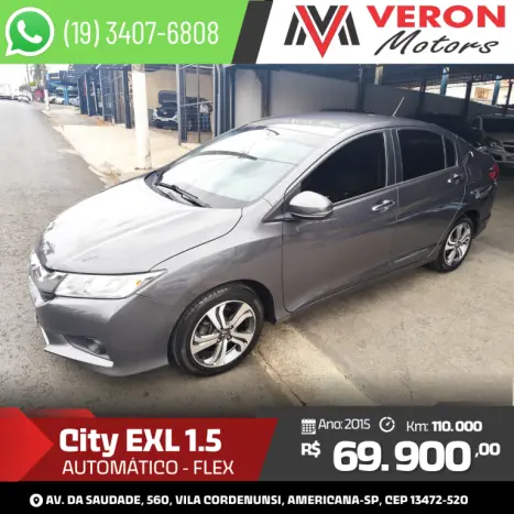 HONDA City Sedan 1.5 16V 4P EXL FLEX AUTOM�TICO, Foto 1