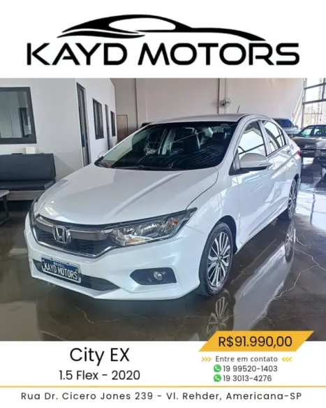 HONDA City Sedan 1.5 16V 4P EX FLEX AUTOMTICO, Foto 1