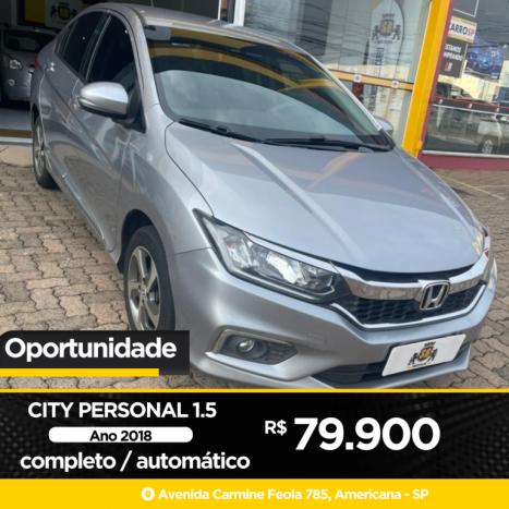 HONDA City Sedan 1.5 16V 4P PERSONAL FLEX AUTOM�TICO, Foto 1