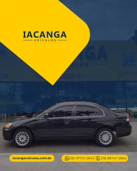 HONDA Civic 1.7 16V 4P EX AUTOM�TICO, Foto 2