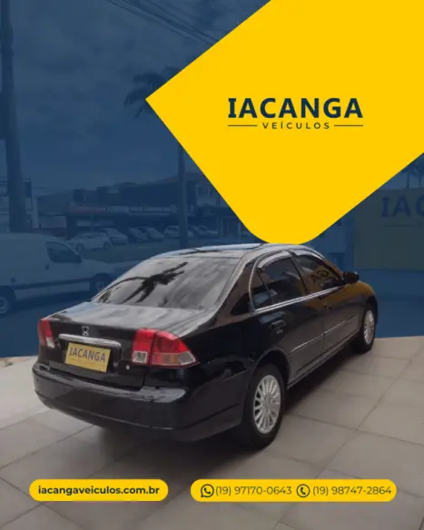 HONDA Civic 1.7 16V 4P EX AUTOM�TICO, Foto 3