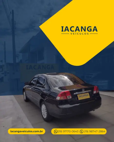 HONDA Civic 1.7 16V 4P EX AUTOM�TICO, Foto 4