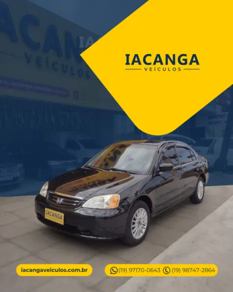 HONDA Civic 1.7 16V 4P EX AUTOM�TICO, Foto 5