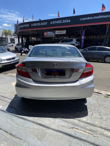 HONDA Civic 1.8 16V 4P FLEX LXL AUTOM�TICO, Foto 3