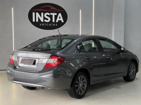 HONDA Civic 1.8 16V 4P FLEX LXL AUTOM�TICO, Foto 4