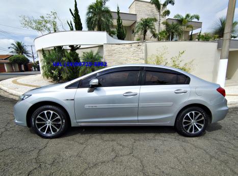 HONDA Civic 1.8 16V 4P FLEX LXL AUTOM�TICO, Foto 2