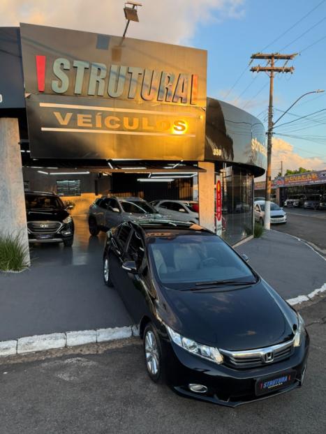 HONDA Civic 1.8 16V 4P FLEX LXL AUTOM�TICO, Foto 4