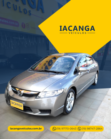 HONDA Civic 1.8 16V 4P FLEX LXS AUTOM�TICO, Foto 5