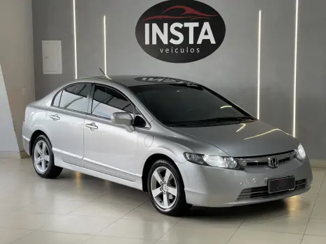 HONDA Civic 1.8 16V 4P FLEX LXS AUTOM�TICO, Foto 2