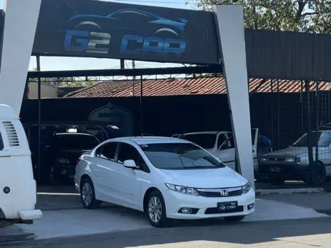 HONDA Civic 1.8 16V 4P FLEX LXS AUTOM�TICO, Foto 2