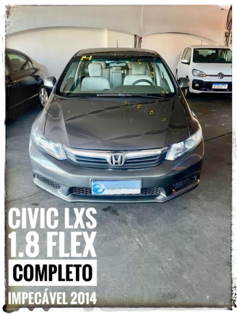 HONDA Civic 1.8 16V 4P FLEX LXS AUTOM�TICO, Foto 1
