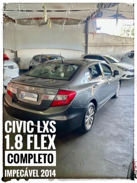 HONDA Civic 1.8 16V 4P FLEX LXS AUTOM�TICO, Foto 5