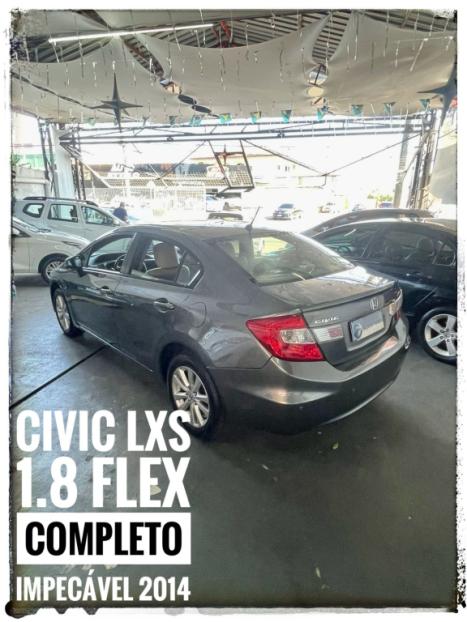 HONDA Civic 1.8 16V 4P FLEX LXS AUTOM�TICO, Foto 6