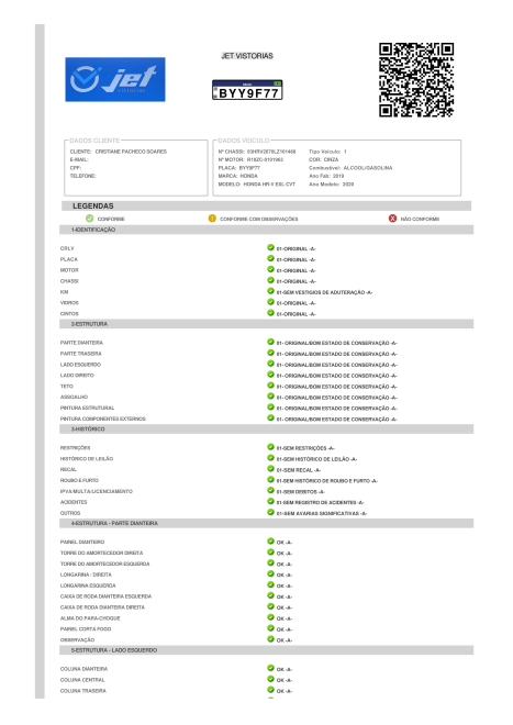 HONDA HR-V 1.8 16V 4P EXL FLEX AUTOM�TICO CVT, Foto 13