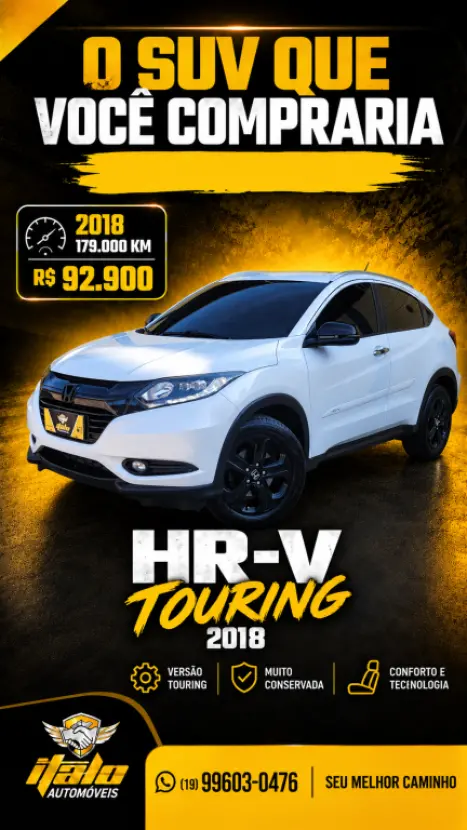 HONDA HR-V 1.8 16V 4P TOURING FLEX AUTOMÁTICO CVT, Foto 1