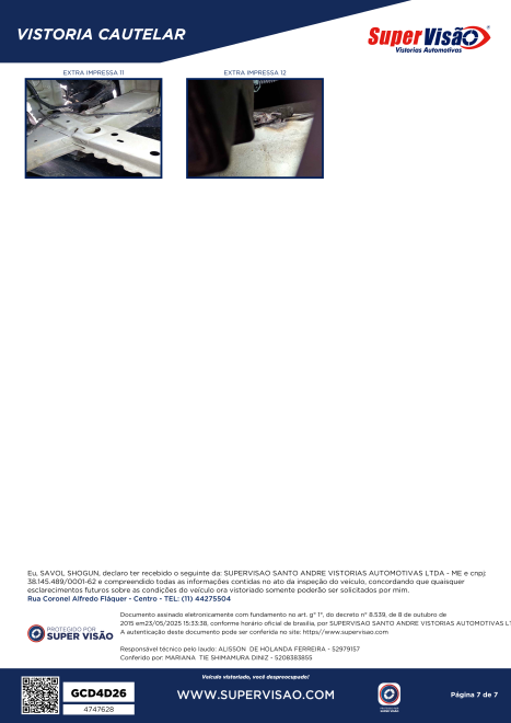 HYUNDAI Creta 2.0 16V 4P FLEX ULTIMATE AUTOM�TICO, Foto 3