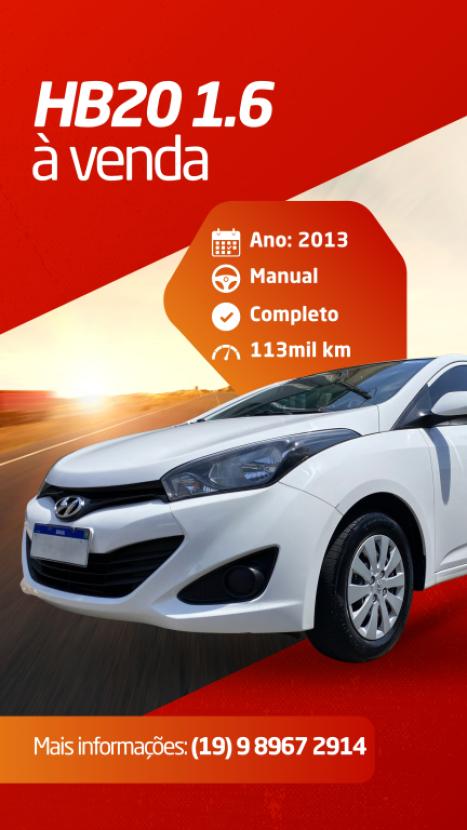 HYUNDAI HB 20 Hatch 1.6 16V 4P COMFORT STYLE FLEX, Foto 8