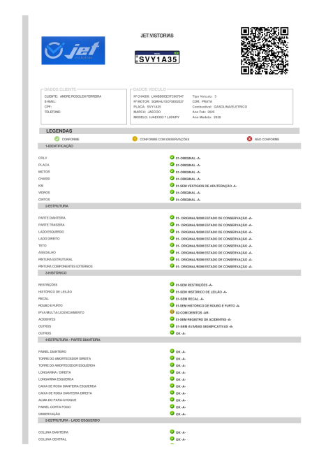 JAECOO 7 1.5 16V 4P TGDI PHEV LUXURY DHT AUTOM�TICO, Foto 13