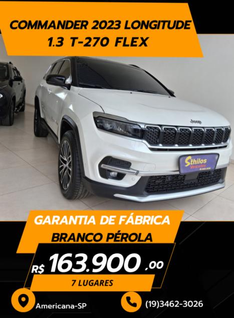 JEEP Commander 1.3 16V 4P FLEX T270 LONGITUDE TURBO AUTOMTICO, Foto 2