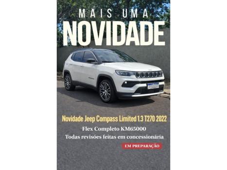 JEEP Compass 1.3 16V 4P FLEX LIMITED T270 TURBO AUTOM�TICO, Foto 1