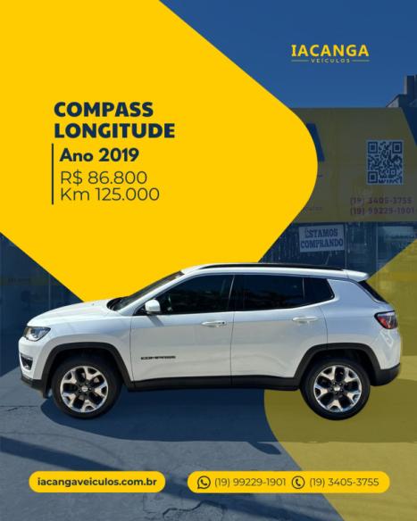 JEEP Compass 2.0 16V 4P LONGITUDE FLEX AUTOMTICO, Foto 1