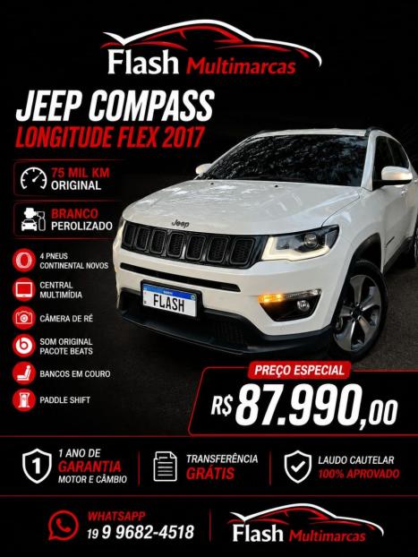 JEEP Compass 2.0 16V 4P LONGITUDE FLEX AUTOM�TICO, Foto 1