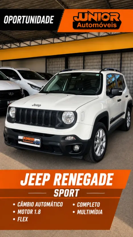 JEEP Renegade 1.8 16V 4P FLEX SPORT AUTOMÁTICO, Foto 2