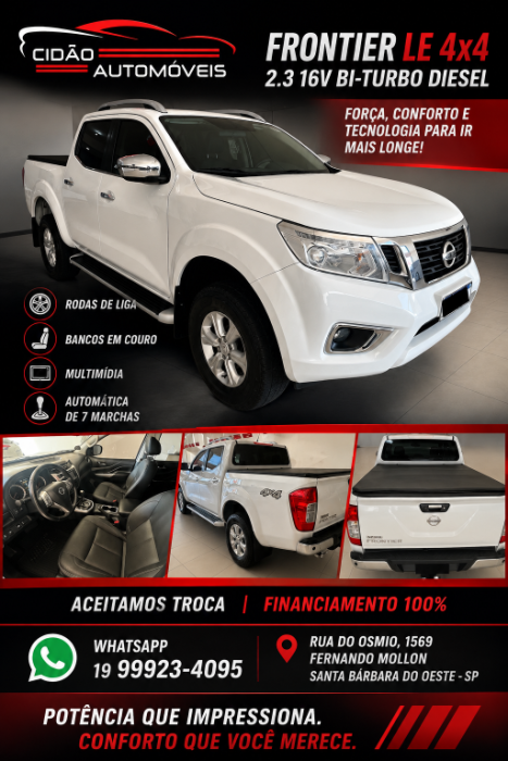 NISSAN Frontier 2.3 16V LE 4X4 CABINE DUPLA BI-TURBO DIESEL AUTOM�TICO, Foto 1
