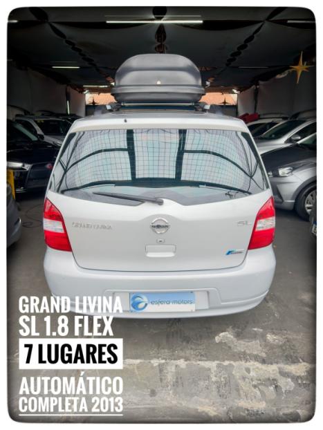 NISSAN Grand Livina 1.8 16V 4P SL FLEX AUTOM�TICO, Foto 4