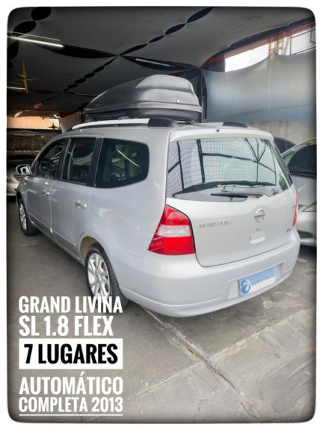 NISSAN Grand Livina 1.8 16V 4P SL FLEX AUTOM�TICO, Foto 5