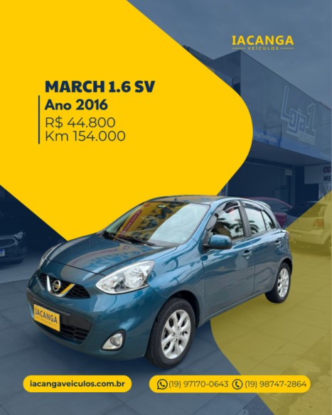 NISSAN March 1.0 12V 4P SV FLEX, Foto 1