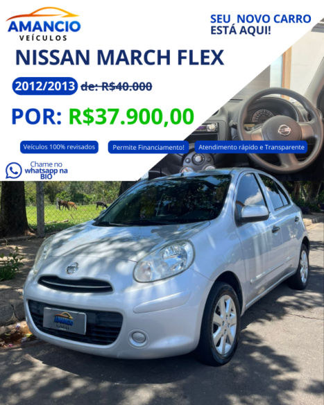 NISSAN March 1.0 16V 4P FLEX, Foto 1