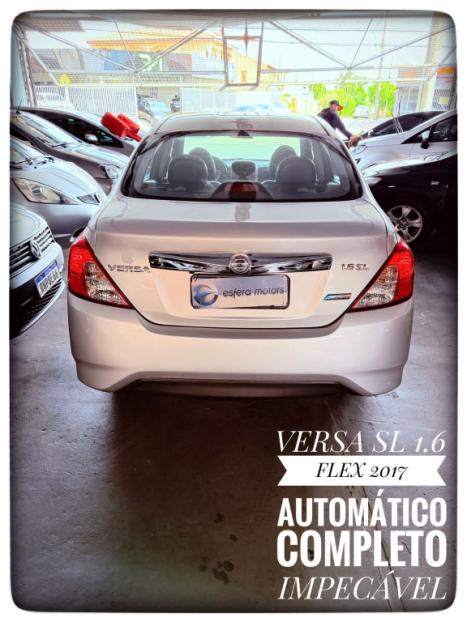 NISSAN Versa Sedan 1.6 16V 4P SL FLEX XTRONIC AUTOMTICO CVT, Foto 4
