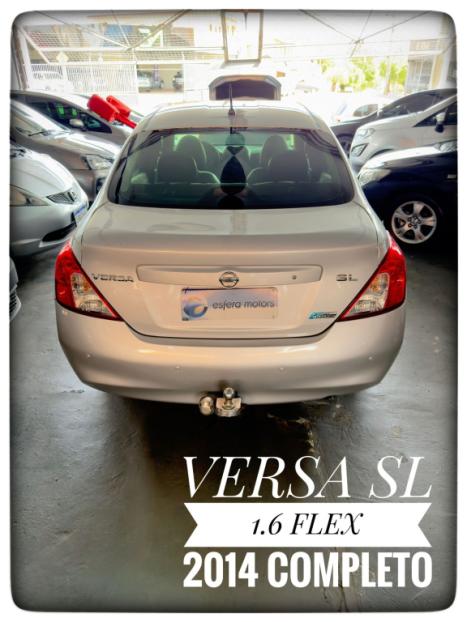 NISSAN Versa Sedan 1.6 16V 4P FLEX SL, Foto 4