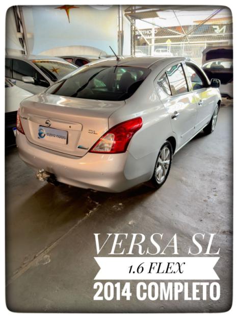 NISSAN Versa Sedan 1.6 16V 4P FLEX SL, Foto 5