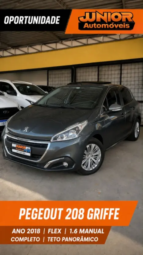 PEUGEOT 208 1.6 16V 4P FLEX GRIFFE, Foto 1