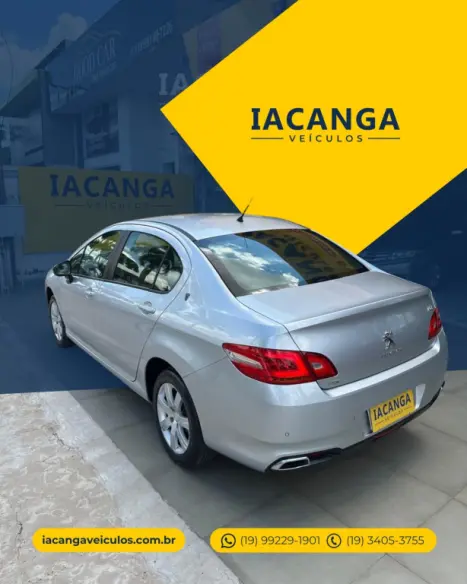 PEUGEOT 408 Sedan 1.6 16V 4P FLEX ALLURE TURBO AUTOM�TICO, Foto 4