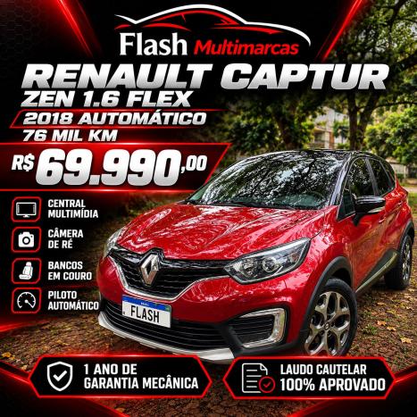 RENAULT Captur 1.6 16V 4P SCE ZEN X-TRONIC AUTOMÁTICO CVT, Foto 1