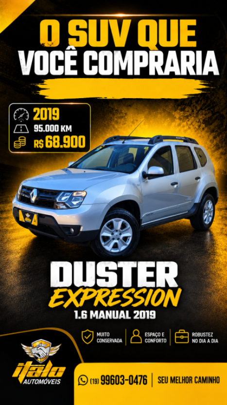 RENAULT Duster 1.6 16V 4P FLEX EXPRESSION, Foto 1