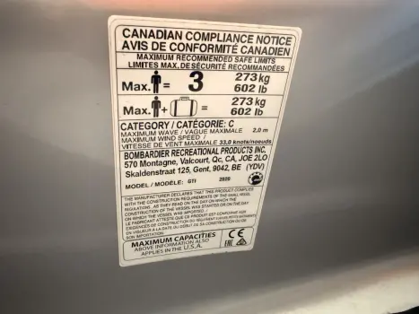 SEA DOO GTI 170 SE 3 LUGARES, Foto 11