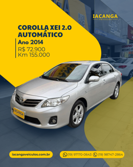 TOYOTA Corolla 2.0 16V 4P ALTIS FLEX AUTOM�TICO, Foto 3