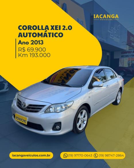 TOYOTA Corolla 2.0 16V 4P XEI FLEX AUTOM�TICO, Foto 1