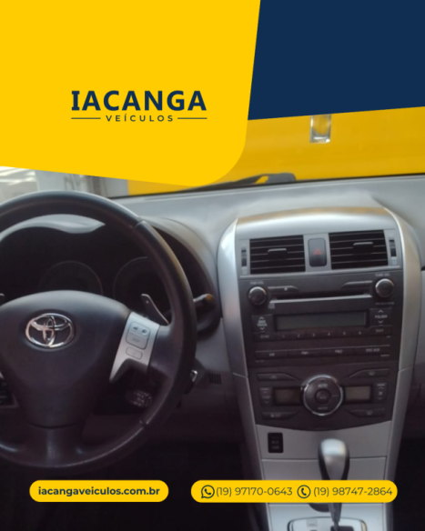 TOYOTA Corolla 2.0 16V 4P FLEX XEI DIRECT SHIFT AUTOM�TICO CVT, Foto 3
