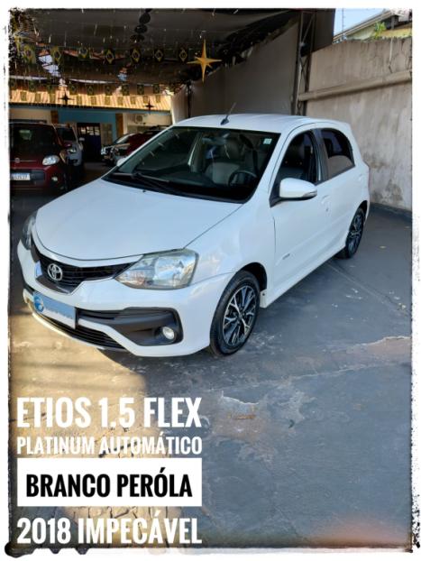 TOYOTA Etios Hatch 1.5 16V 4P FLEX PLATINUM AUTOMÁTICO, Foto 2