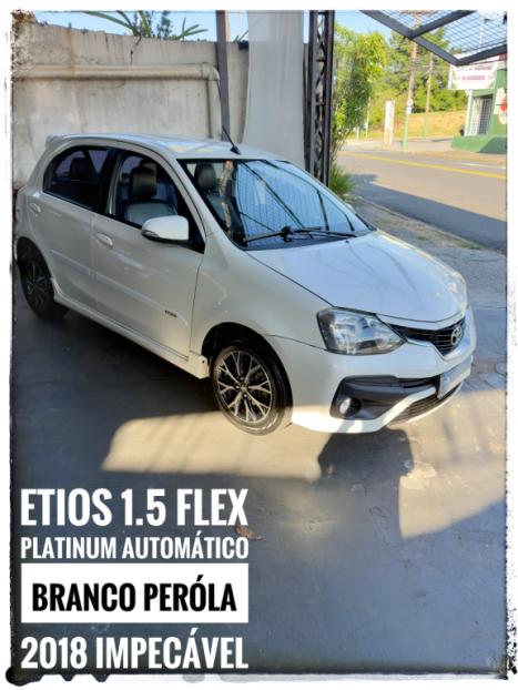 TOYOTA Etios Hatch 1.5 16V 4P FLEX PLATINUM AUTOMÁTICO, Foto 3