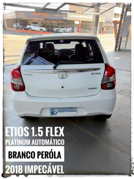 TOYOTA Etios Hatch 1.5 16V 4P FLEX PLATINUM AUTOMÁTICO, Foto 4
