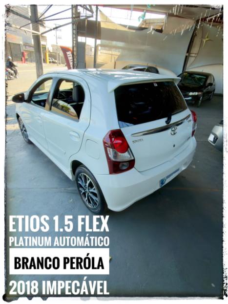 TOYOTA Etios Hatch 1.5 16V 4P FLEX PLATINUM AUTOMÁTICO, Foto 5