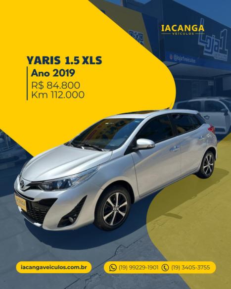 TOYOTA Yaris Hatch 1.5 16V 4P FLEX XLS MULTIDRIVE AUTOMTICO CVT, Foto 1
